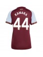 Aston Villa Boubacar Kamara #44 Replika Hemmakläder Dam 2025-26 Kortärmad